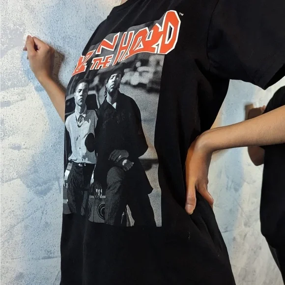 Boyz n the Hood black and white short sleeve tee size M - Picture 4 of 6